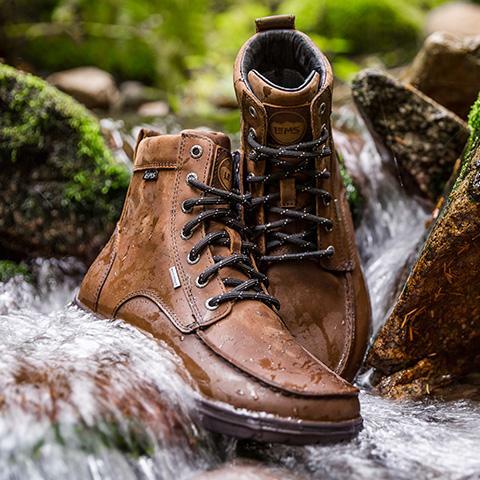 Lems Boulder Boot Umber Waterproof