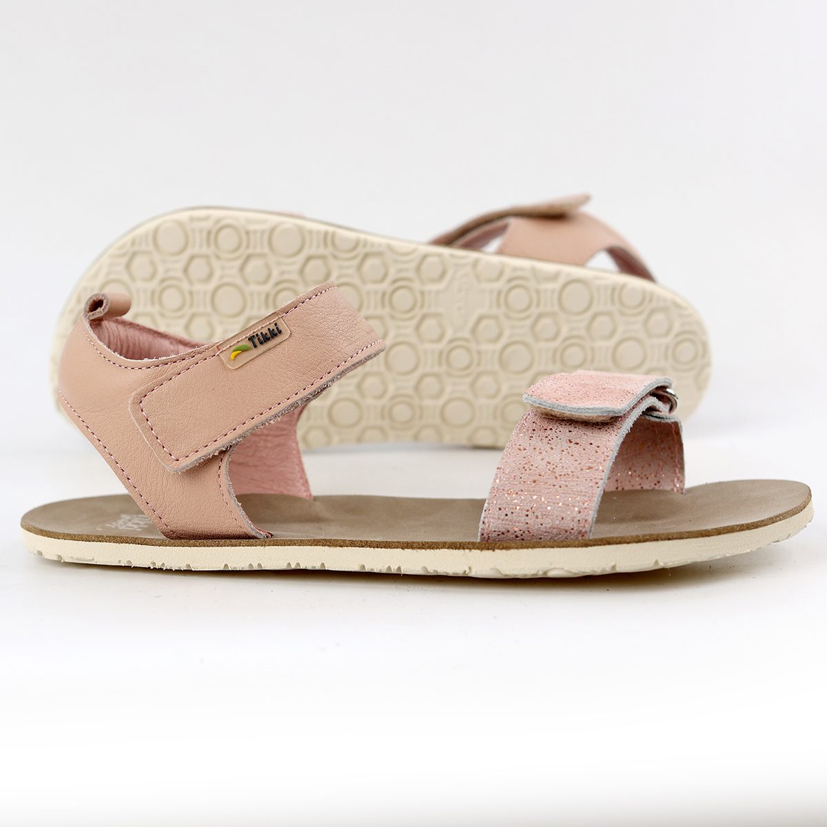Tikki Morro Leather Sparkle sandals