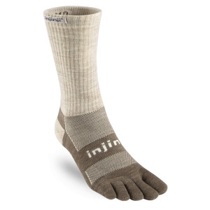 Injinji OUTDOOR Midweight Crew Nüwool Oatmeal