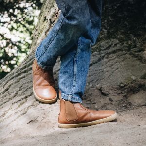 Mukishoes Mini Chelsea Caramel