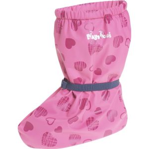 Playshoes Rain Footies with fleece Hearts