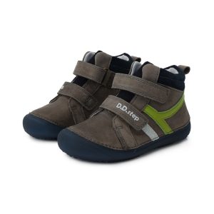 D.D.Step Boots Khaki Green Line