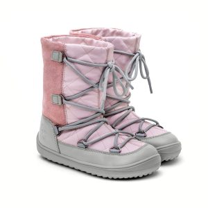 Be Lenka Snowfox Pink & Grey winterboots