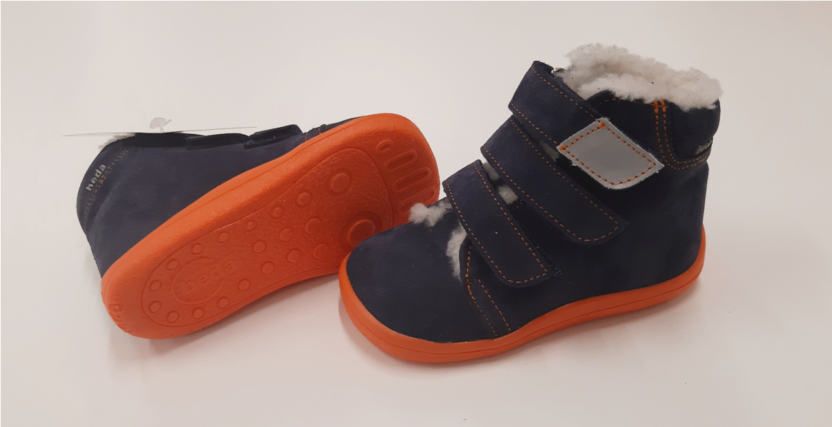 Beda Boty Blue Mandarine winter boots