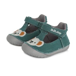 D.D.Step Canvas Sandals Emerald Koala
