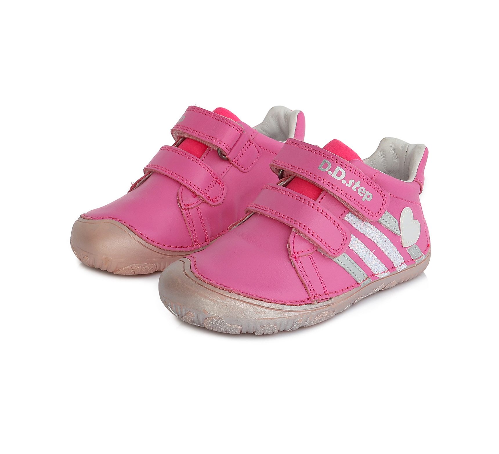 D.D.Step sneakers 073 Dark Pink Heart