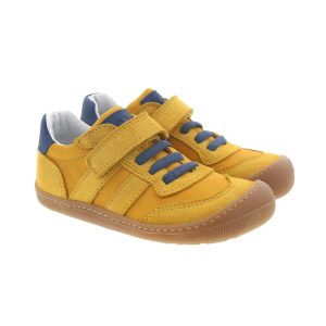 Koel Dylan Suede Yellow children’s sneakers
