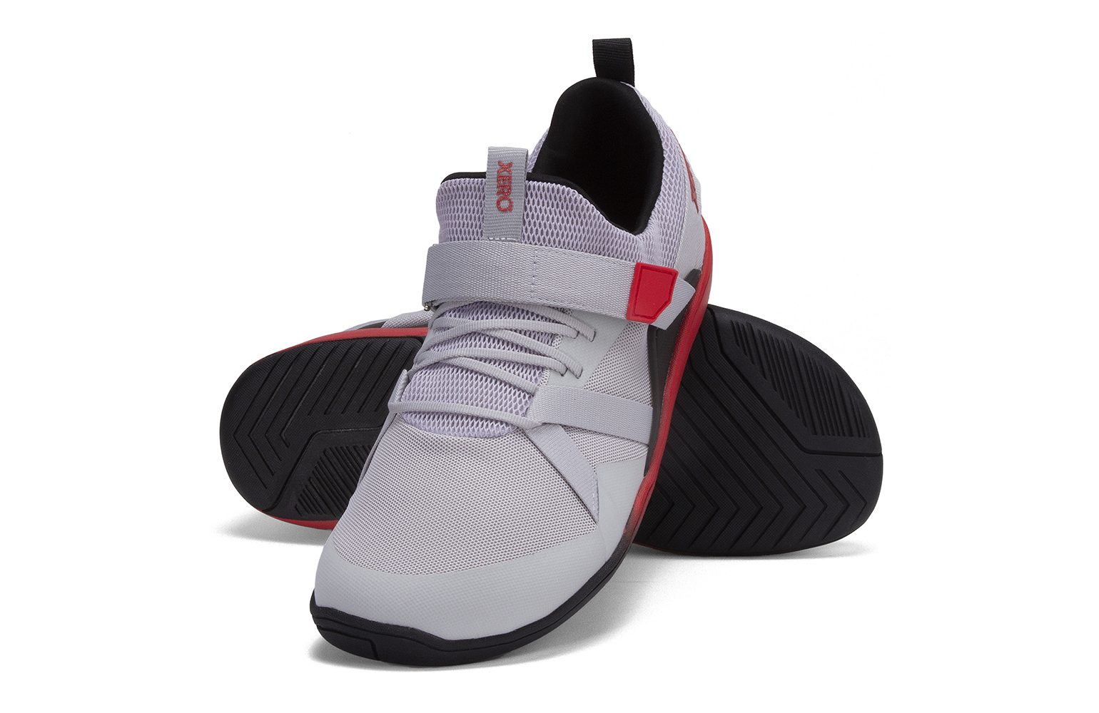 Xero Shoes Forza Trainer Micro Gray/Red Men