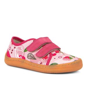 Froddo Barefoot Canvas sneakers Fuxia+ Berries