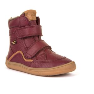 Froddo Barefoot leather winter boots Bordeaux (2021)