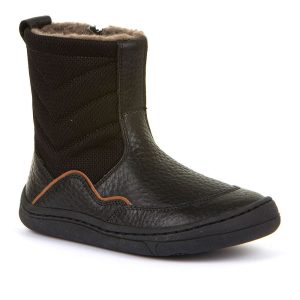 Froddo Barefoot Wool Winter Boots Black