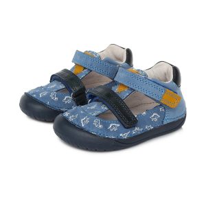 D.D.Step sandals Bermuda Blue Dinosaur