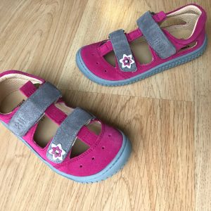 Filii Kaiman Velcro Velour Pink/Grey