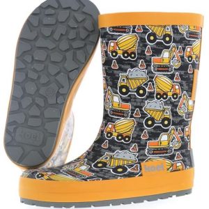 Koel rubber boots Tractor Yellow