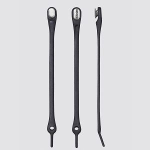 HICKIES Metallic black/silver