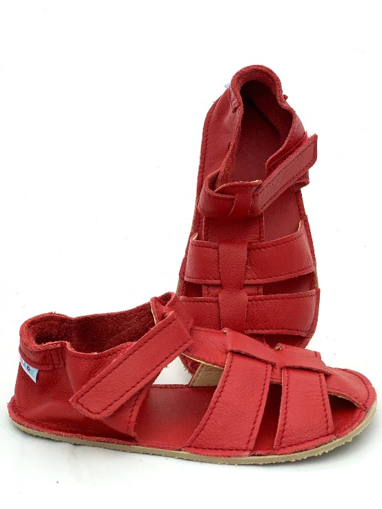 Baby Bare Red sandals
