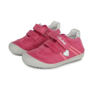 D.D.Step sneakers Dark Pink Silver Heart