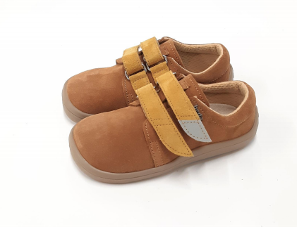 Beda Caramel leather sneakers