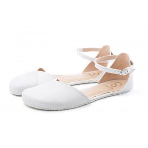 Shapen POPPY II White barefoot shoes – Wide