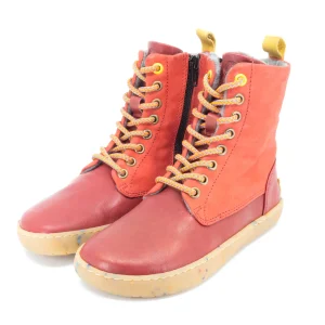 Mukishoes Tzippy Red winter kids boots