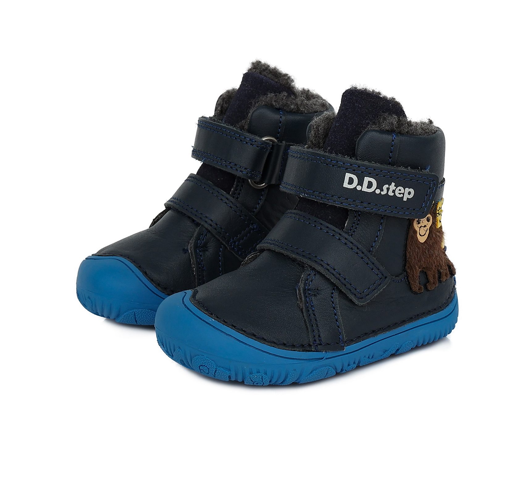 D.D.Step winter boots Royal Blue Gorilla