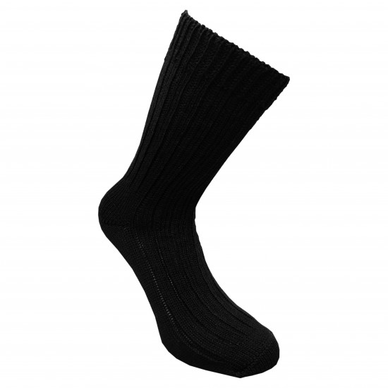 Vegateksa Warm Full Ripe 90% Wool Socks Black