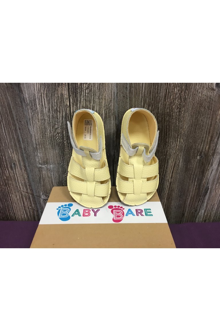 Baby Bare Canary sandals