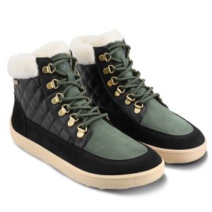 Be Lenka Olivia Black & Dark Green winter boots