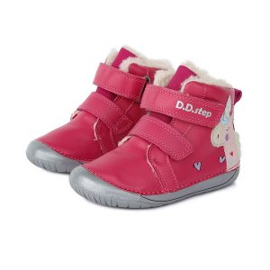 D.D.Step winter boots Red Unicorn Wool
