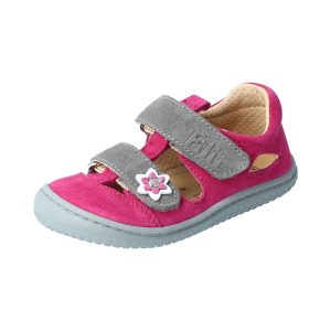Filii Kaiman Pink Velours leather Velcro M