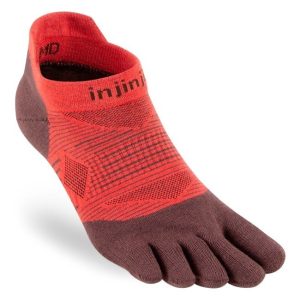 Injinji Run Lightweight No-Show Coolmax Robin toe socks