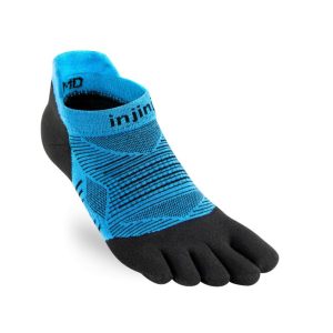 Injinji Run Lightweight No-Show Coolmax Malibu toe socks