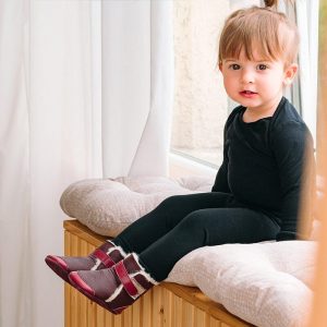 Liliputi Burgundy booties
